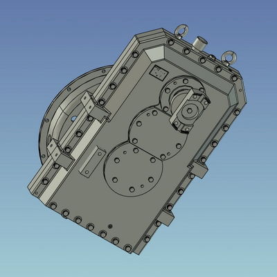 350KW One Input One Output Transfer Case for Hydraulic Pump