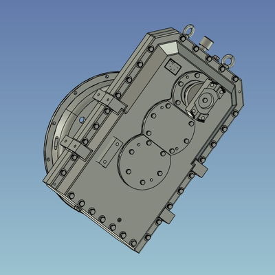 260KW One Input One Output Transfer Case for Hydraulic Pump